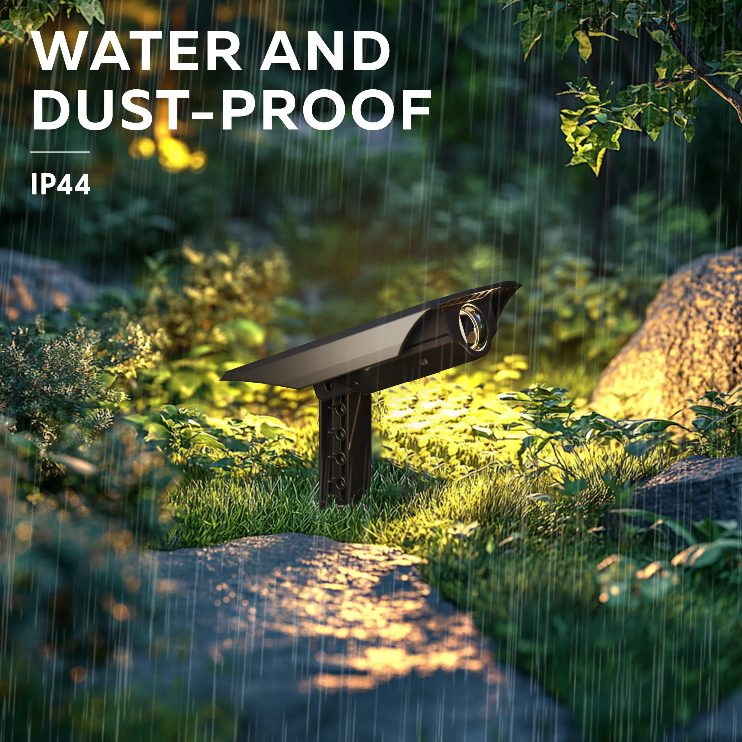 Calex Padoa Solar Garden spot - 2 Pack - Black - Image 3