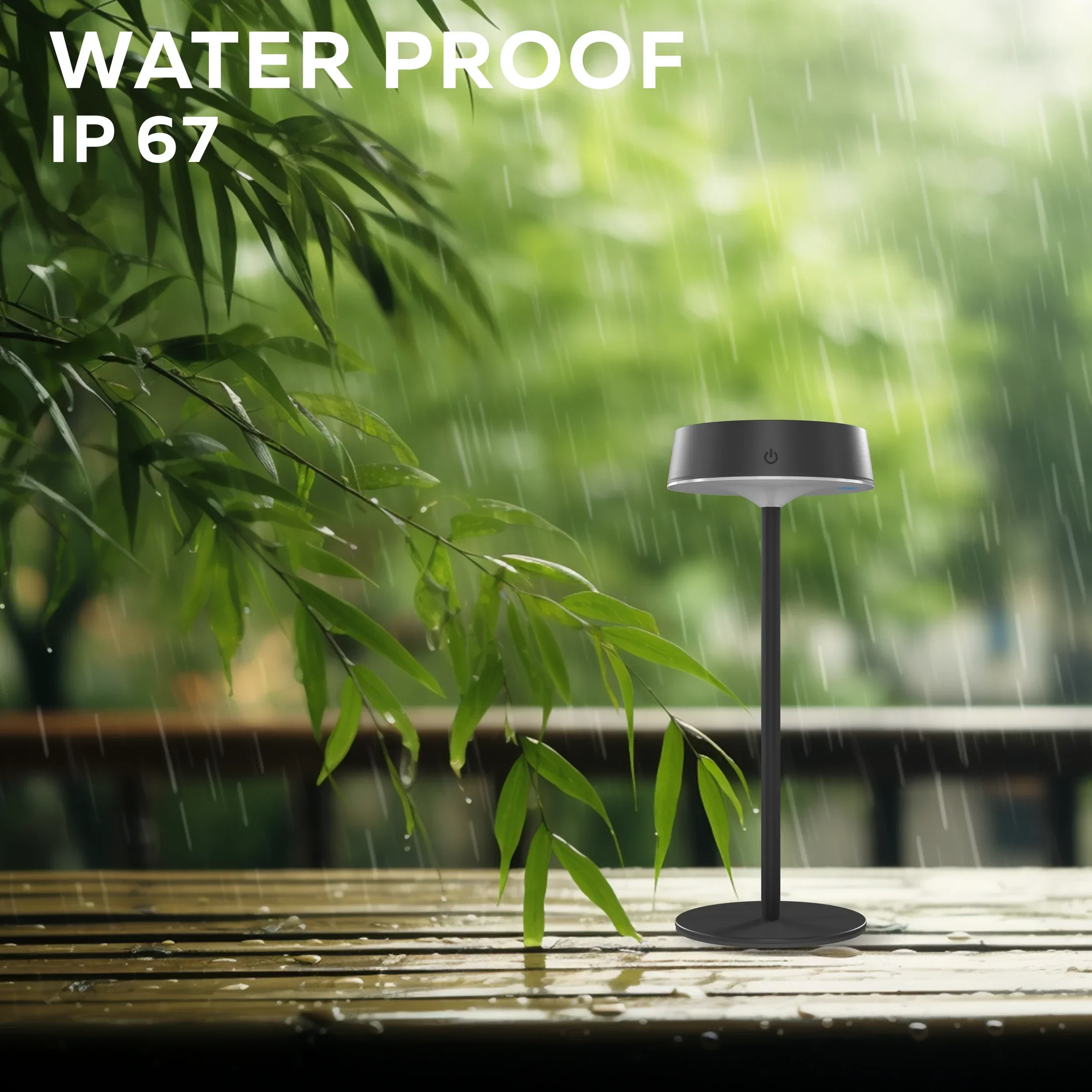 Calex Parma Solar Table Light - Black - Image 3