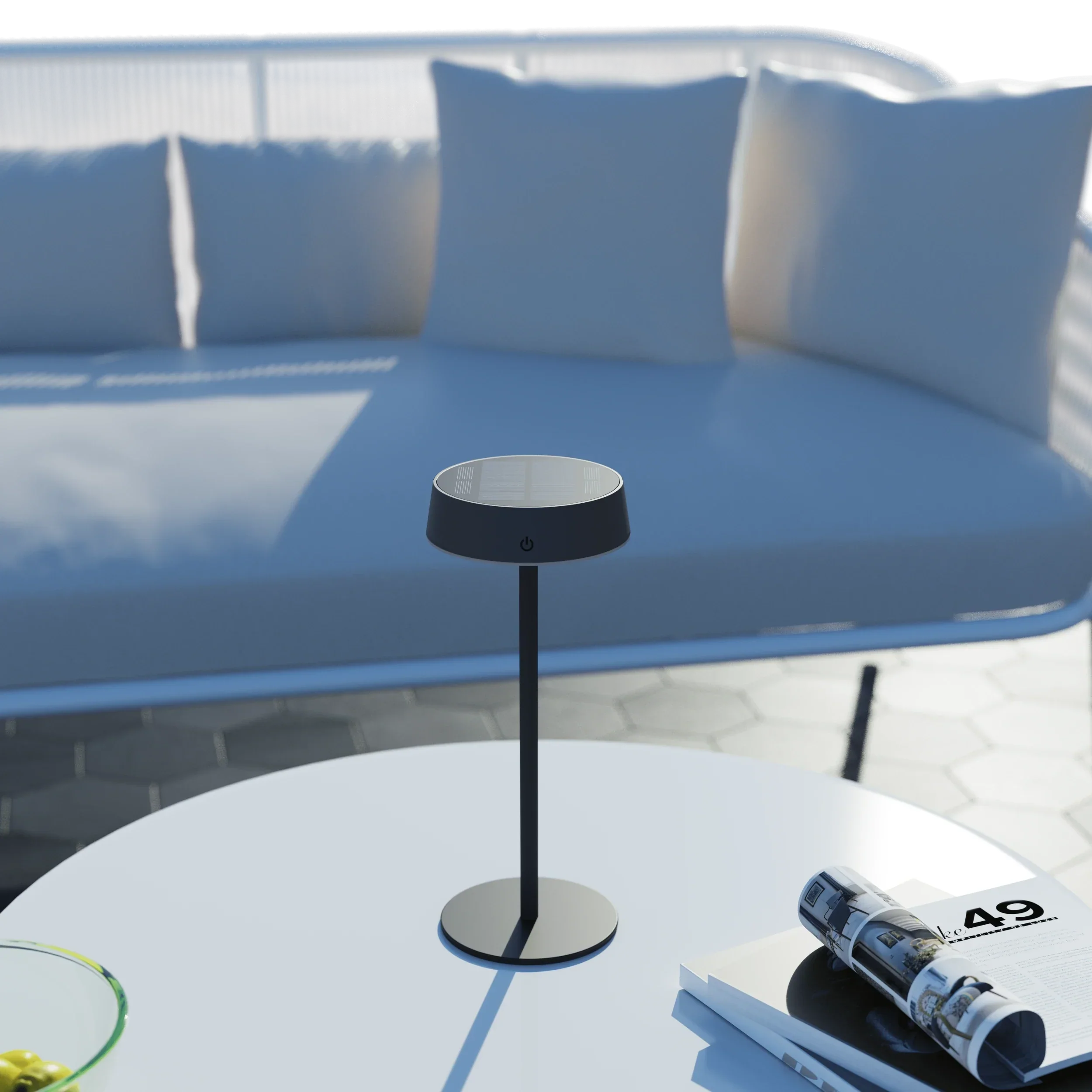 Calex Parma Solar Table Light - Black - Image 5