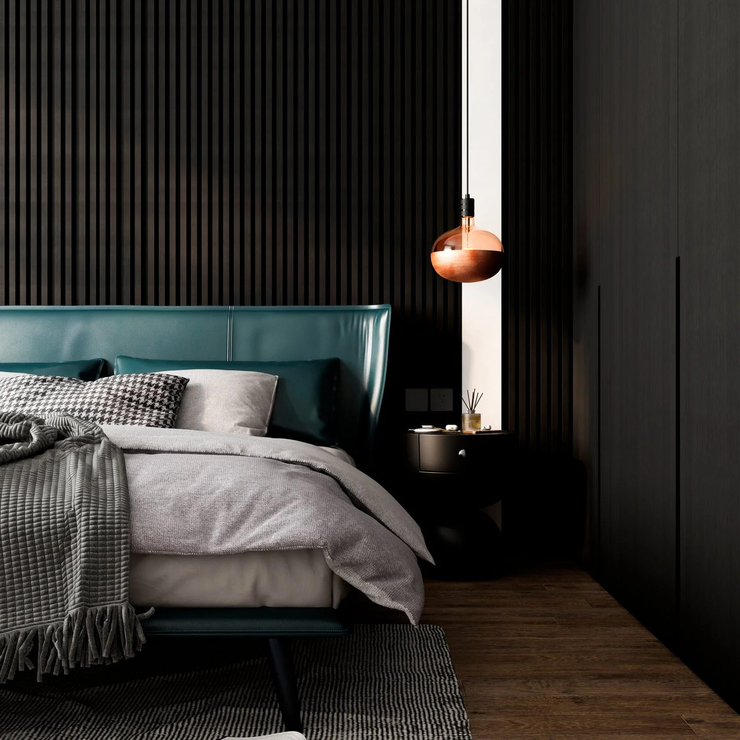 Calex Pendant Lamp - E27 - Bronze - Image 3