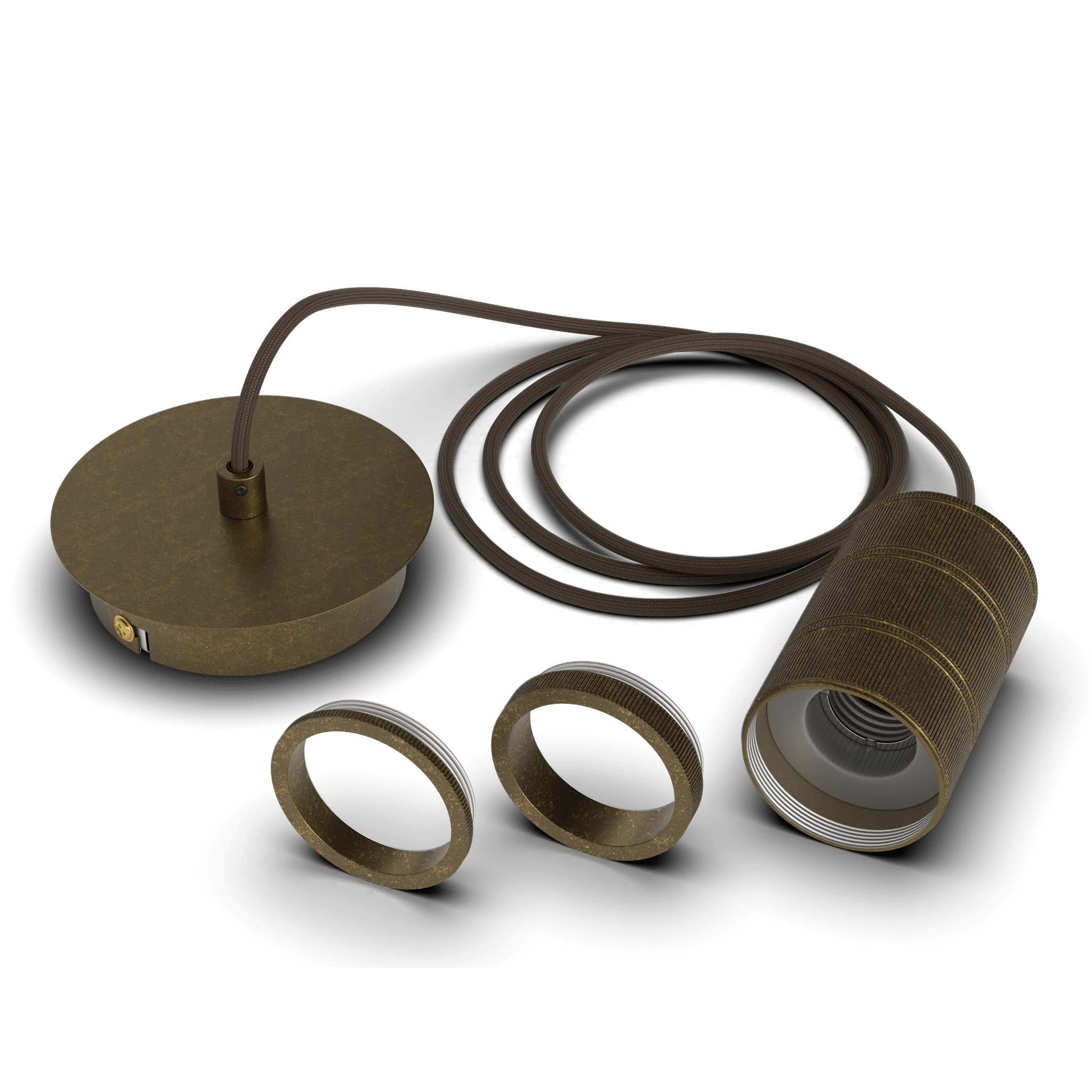 Calex Pendant Lamp - E27 - Bronze - Image 4
