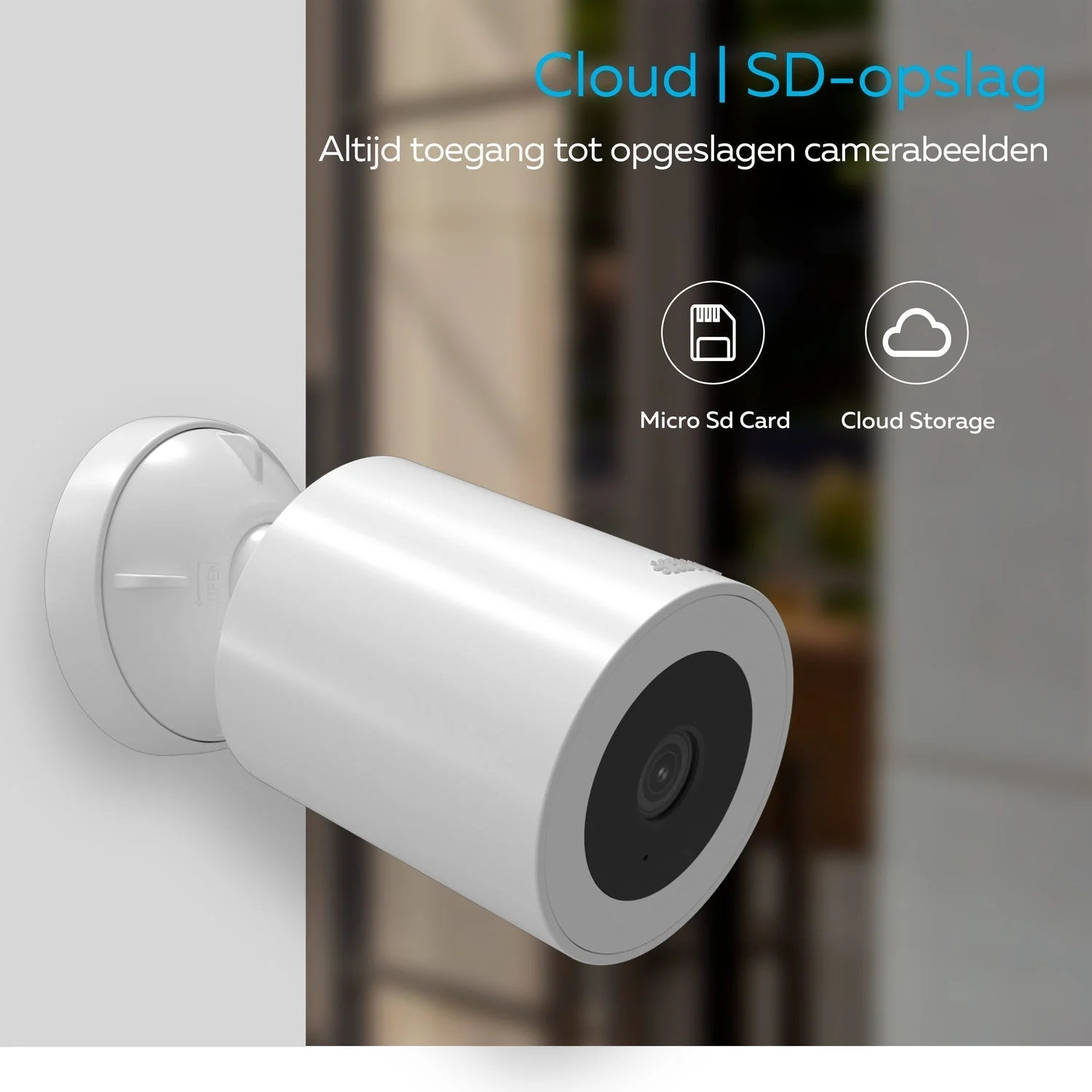 Calex Smart Outdoor Camera - 2K - White - Image 6