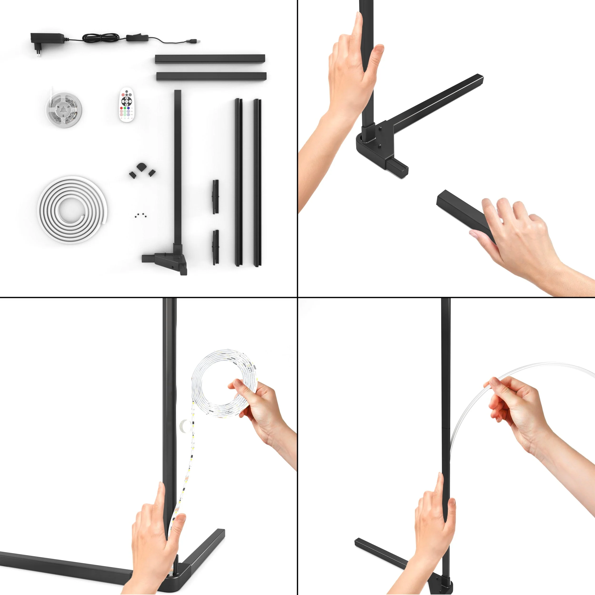 Calex Smart Floor Lamp - RGB + CCT - Image 5