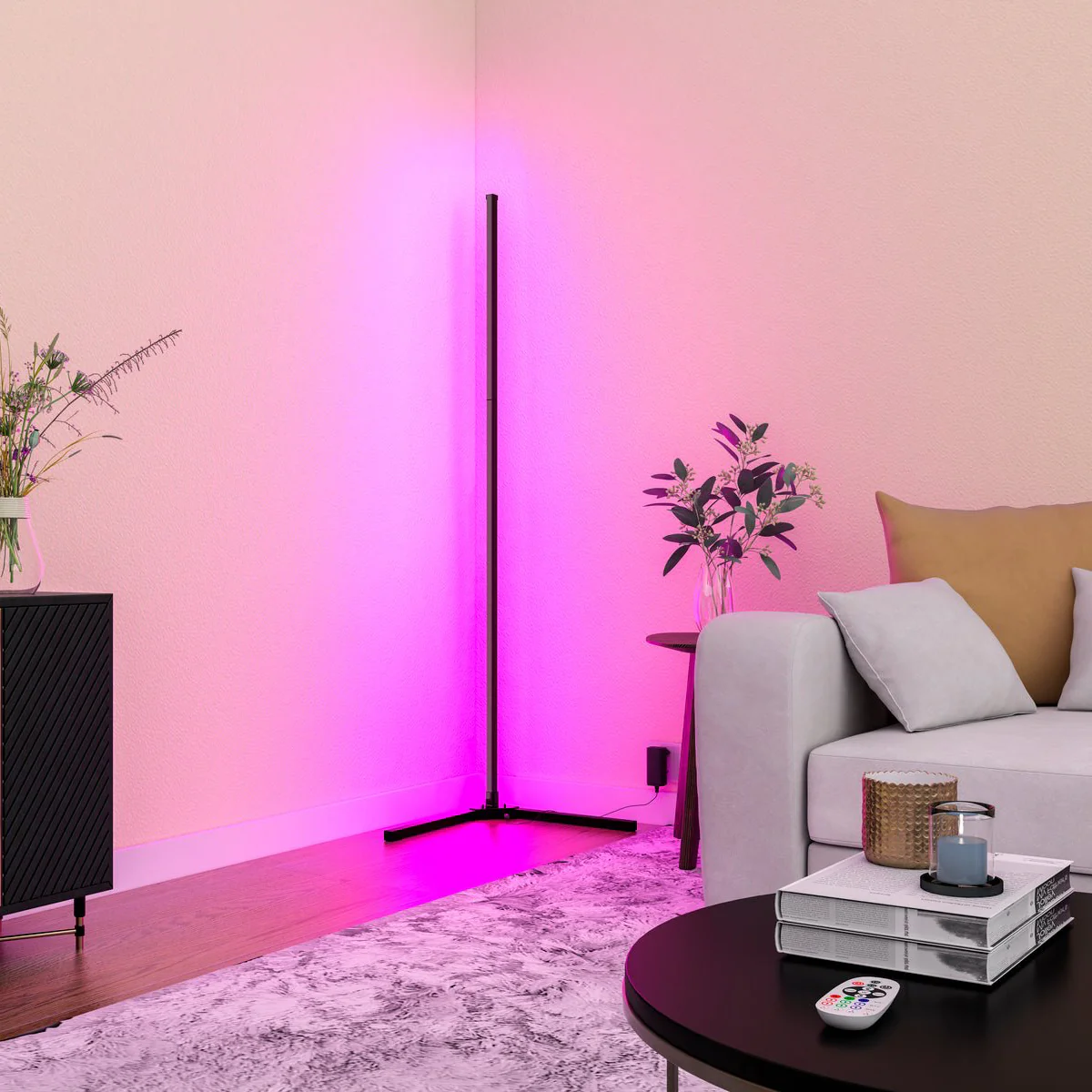 Calex Smart Floor Lamp - RGB + CCT - Image 4