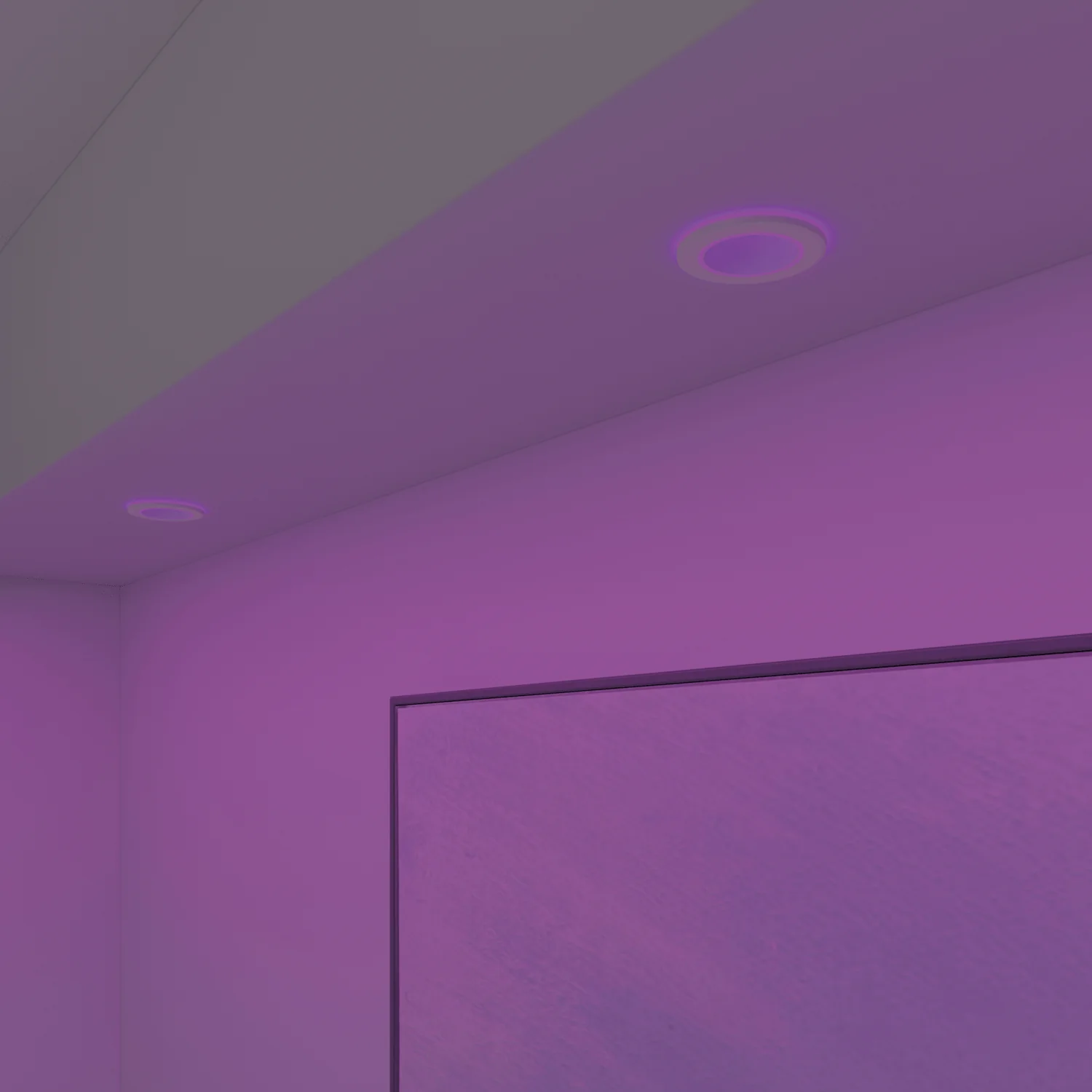 Calex Smart Halo Downlight - RGB + CCT - White - Image 5