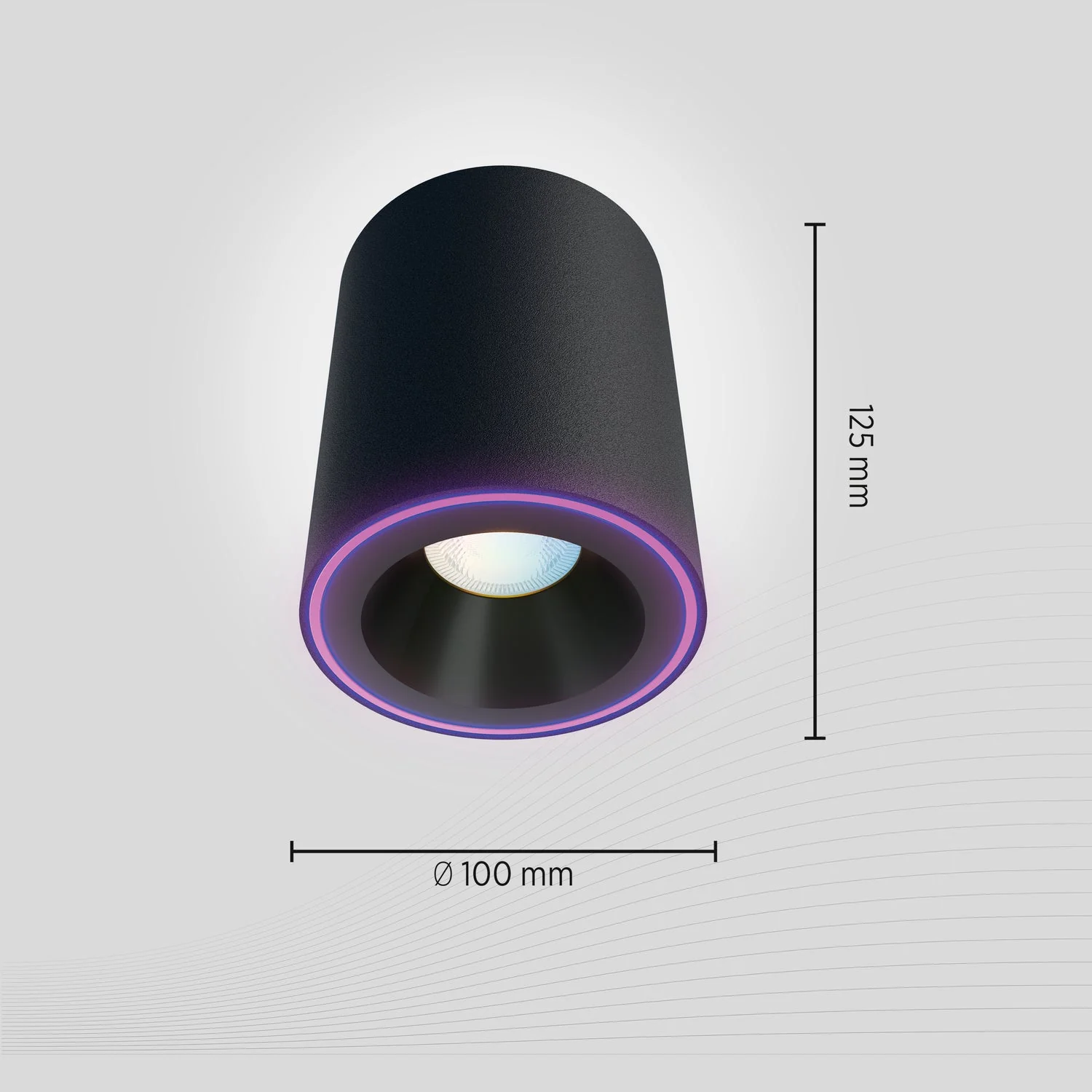 Calex Smart Halo Spotlight - RGB + CCT - Black - Image 7