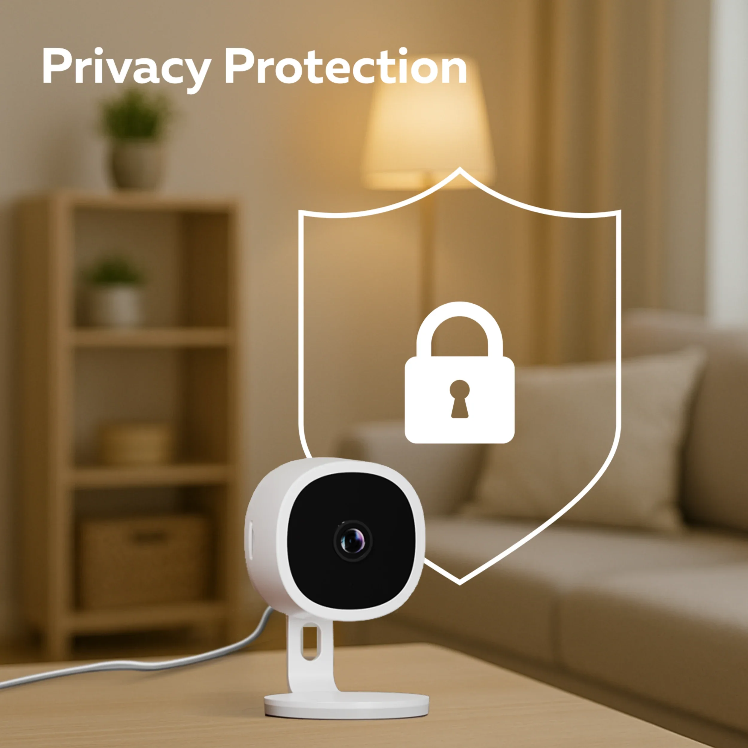 Calex Smart Indoor Camera - 2K - White - Image 6