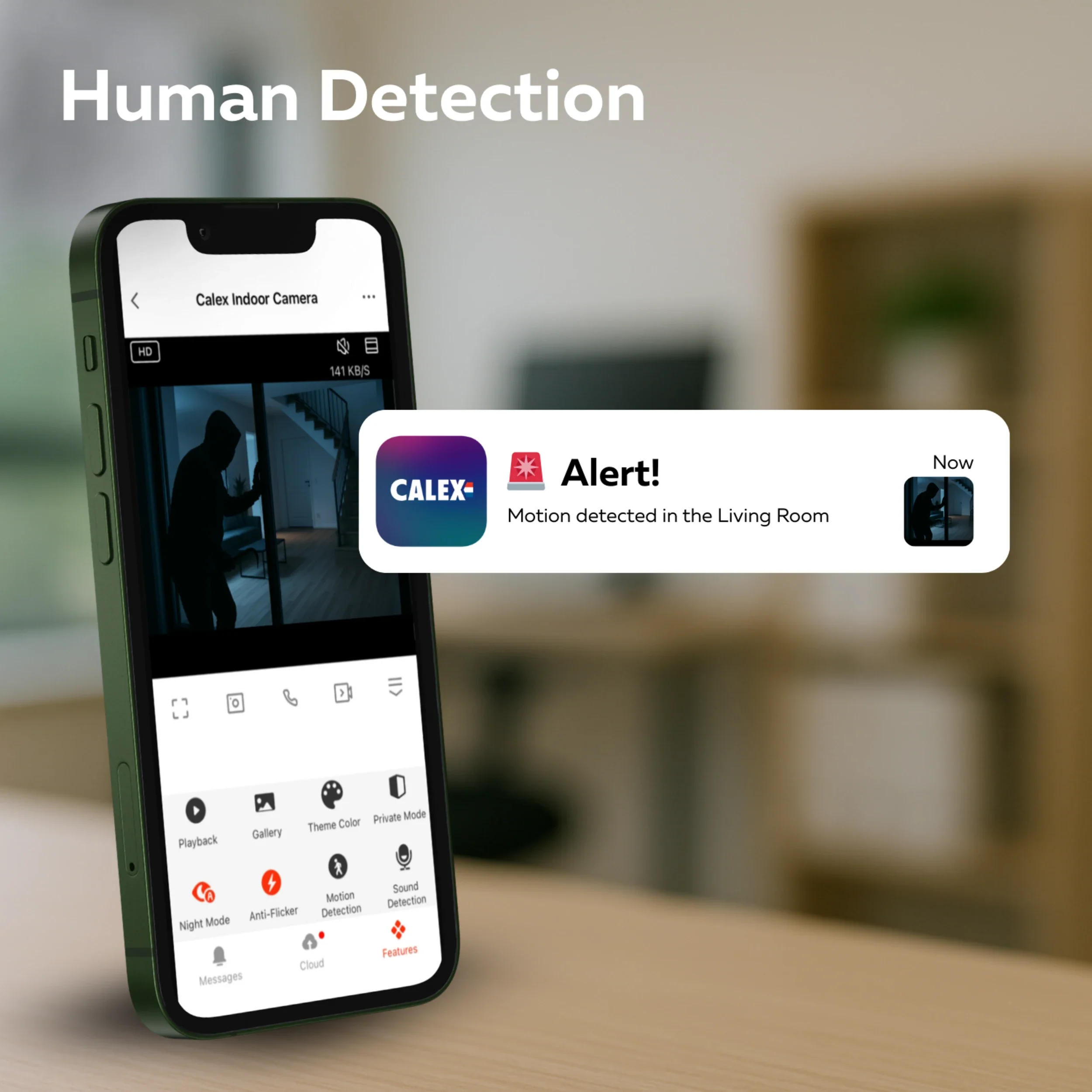 Calex Smart Indoor Camera - 2K - White - Image 7