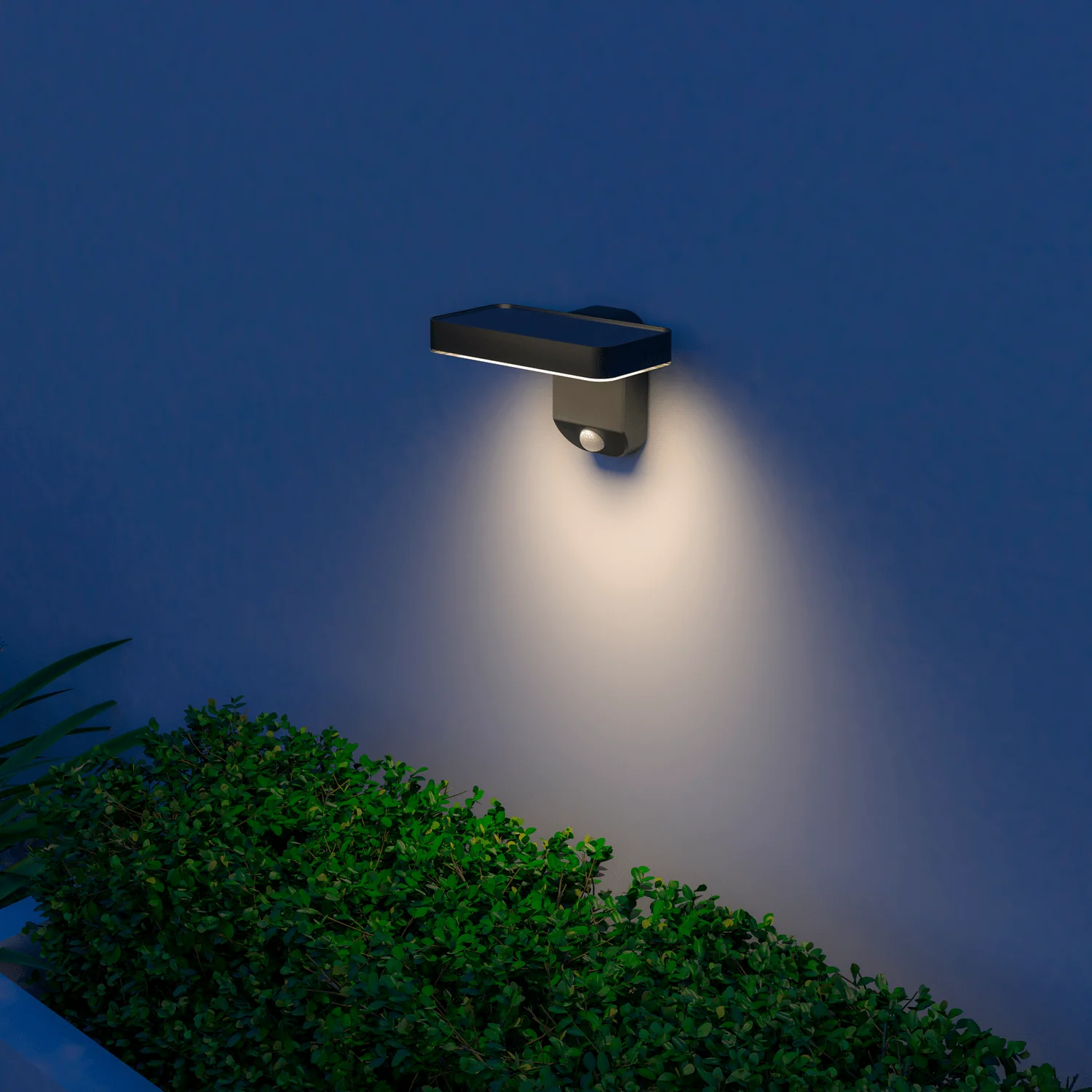Calex Smart Solar Wall Light - RGB + CCT - Black - Image 3