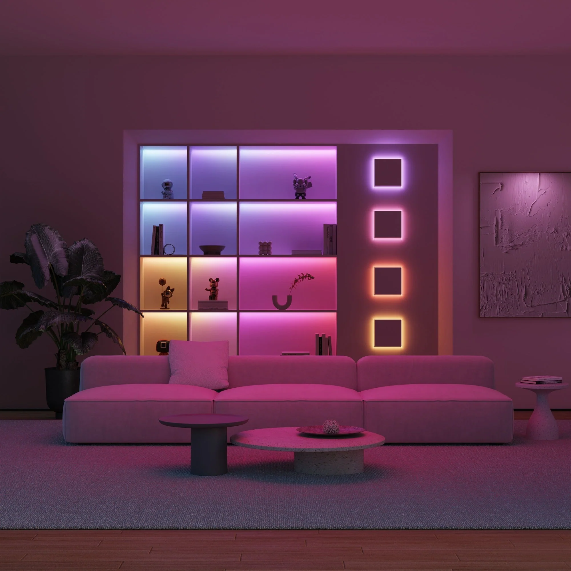Calex Smart Strip Light - 10m - RGBIC + CCT - Image 3
