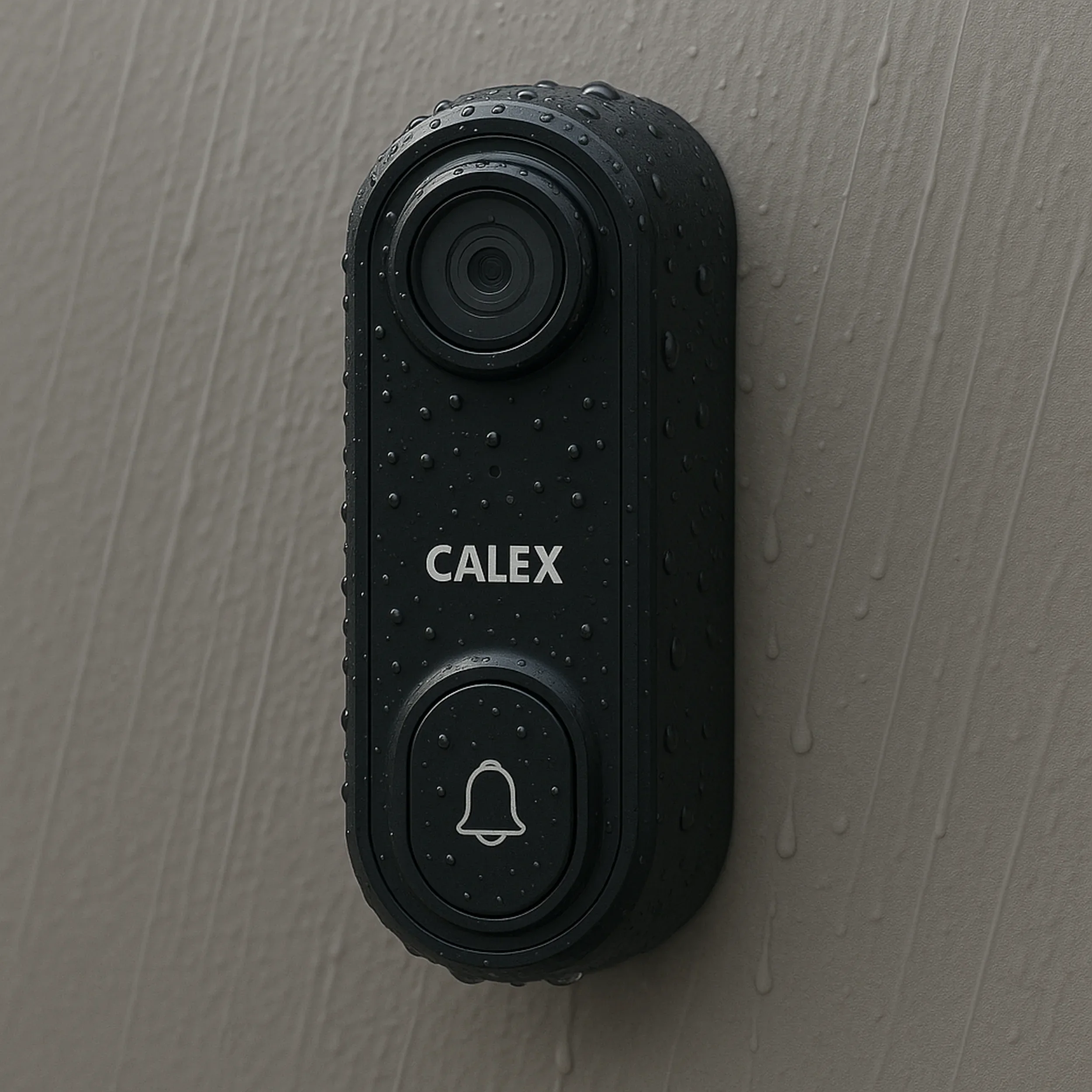 Calex Smart Video Doorbell - 1080P - Black - Image 8