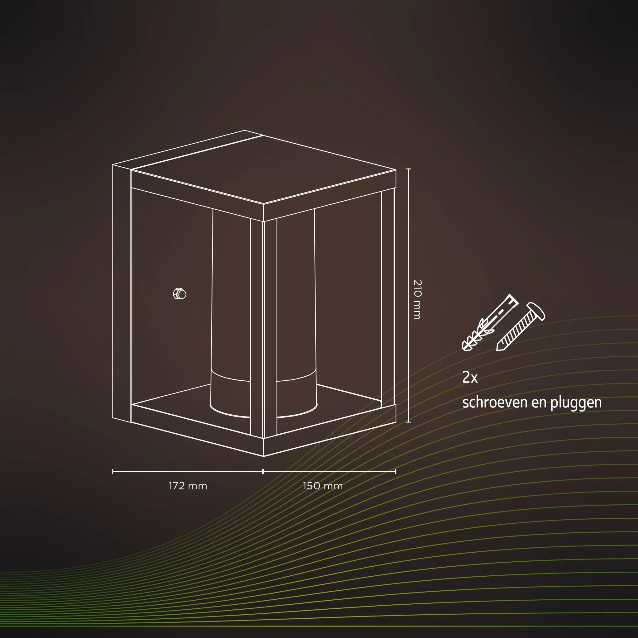 Calex Smart Wall LIght - RGB + CCT - Black - Image 6