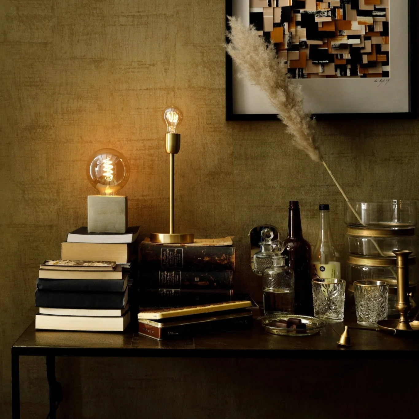 Calex Spiral Filament LED Bulb - E27 - G125 - Gold - Image 5