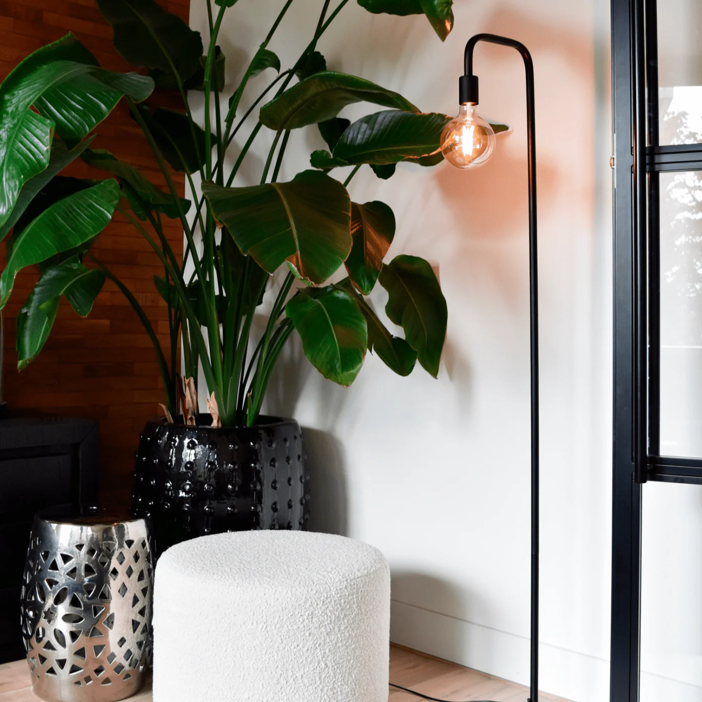 Calex U-Line Floor Lamp - E27 - Black - Image 6